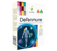 Novadiet - DEFENMUNE Cápsulas con Lactoferrina, Hongo Chaga, Té Verde, Quercetina, Fermentos, Vitaminas y Zinc - Refuerzo Inmunológico - Protección Celular y Organismo - 30 Cápsulas Vegetales