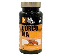 Novadiet - ELEMENTALES CÚRCUMA MERIVA - Complemento Alimenticio con Cúrcuma Meriva Phytosome de Alta Biodisponibilidad - Para Bienestar Articular, Muscular y Respuesta Inflamatoria - 30 Cápsulas