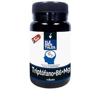 Novadiet Elementales L-triptófano 300 mg, 30 cápsulas | Con magnesio y vitamina B6. Cubierta vegetal y una toma diaria