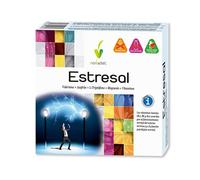 Novadiet - ESTRESAL Cápsulas con Valeriana, Azafrán, L-Triptofano, Magnesio, Vitaminas, Ayuda a Modular la Ansiedad y el Estrés, Situación de Tristeza, Apatía, Épocas de Agobio y Nervios - 60 Cápsulas