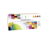 Novadiet - FOSDOLID PLUS Viales - Goji, L-Taurina, L-Glutamina, Ginkgo biloba, Rhodiola, Mirtilo, Coenzima Q10, Vitaminas C-B1-B2-B3-B6, Ácido fólico, B12,Rendimiento Intelectual y Energía - 20 viales