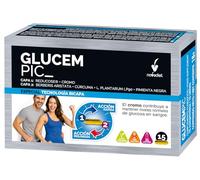Novadiet - GLUCEMPIC Comprimidos con Cromo, Berberis Aristata, Cúrcuma, L. Plantarum LP90 y Pimienta Negra - GLP-1 - Apoyo al Control de la Glucosa, Saciedad y Control de Peso - 15 Comprimidos