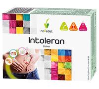 Novadiet - INTOLERAN Comprimidos con Enzimas - Mejora la Digestión de Gluten, Lactosa y Alimentos Vegetales - Favorece la Salud Digestiva - 30 Comprimidos Recubiertos