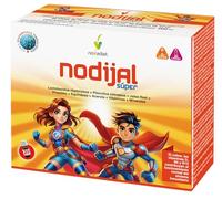 Novadiet - NODIJAL SUPER Formula Mejorada con Pleurotus Ostreatus, Jalea Real, Propóleo, Equinácea, Acerola, Vitaminas y Minerales, Ayuda Sistema Inmune y Etapa Crecimiento Niños - 20 Viales 10 ml