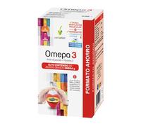Novadiet - OMEPA 3 Cápsulas con Vitamina E, Aceite de Pescado y Omega 3, Ayuda a Controlar los Niveles de Colesterol y la Tensión Arterial (Omepa 3 Formato Ahorro - 180 Cápsulas)