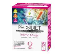 Novadiet - PROBIDIET ÍNTIMO MUJER con Probióticos, FOS y Vitaminas - Complemento Alimenticio para la Salud Íntima y Urogenital Femenina - 30 Cápsulas