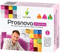 Novadiet - PROSNOVA PROGRESS con Zinc, Vitamina D, Sabal, Pygeum, Boswellia y Ortiga Verde - Complemento Alimenticio Para la Salud Prostática - Ayuda a Mejorar las Molestias de la HBP - 60 Cápsulas