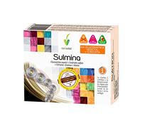 Novadiet - SULMINA Cápsulas con Glucosamina Vegetal, Condroitín Sulfato, Cúrcuma, Enzimas y Selenio - Para Huesos y Articulaciones - Alivia el Dolor y Favorece Flexibilidad y Movilidad - 60 Cápsulas