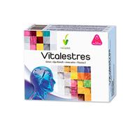 Novadiet - VITALESTRES Cápsulas con Vitamina E, Avena Sativa, Alga Klamath y Garum, Ayuda en Épocas de Nerviosismo, Estados de Ansiedad y Estrés Leves - 60 Cápsulas