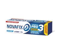 Novafix - Pro3 Sin Sabor - Fijación ultrafuerte - Crema adhesiva dentaduras postizas - 20 g