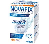Novafix Tabletas Limpiadoras Triple Acción 66uds