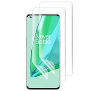 NOVAGO Compatible con OnePlus 9 Pro 5G /1+9 Pro 5G/OnePlus 10 Pro 5G /1+10 Pro 5G/OnePlus 11/1+11 5G - 2 protectores de pantalla de hidrogel flexibles y resistentes (vídeo de pose para ver