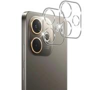 NOVAGO Compatible con Oppo A5 Pro 4G/5G - Juego de 2 protectores de cristal templado resistente para cámara y lente