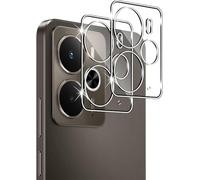 NOVAGO Compatible con Realme 14 5G / Realme 14T 5G - Lote de 2 protectores de cristal templado resistente para la parte de la cámara y la lente