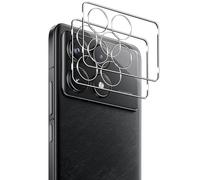 NOVAGO Compatible con Xiaomi Poco F6 Pro 5G - Juego de 2 protectores de cristal templado ultra resistente para la parte de la cámara