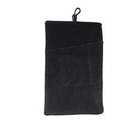 NOVAGO Funda de Terciopelo para GoPro, Camara, Smartphone u Otros Objetos, Compatible con iPhone 678 Plus, iPhone 11, iPhone 11 MAX Pro…((L 6,0'', Negro)