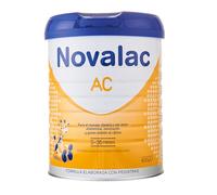 Novalac AC - Leche en Polvo - 0-36 Meses - Para el Manejo Dietético del Dolor Abdominal, Hinchazón y Gases - Bajo Contenido en Lactosa - 800 g - Fórmula Elaborada con Pediatras - Leche Infantil