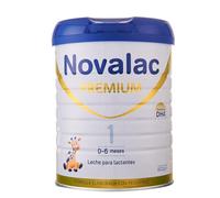 Novalac Premium 1 - Leche en polvo de Iniciación para bebes 0-6 Meses. Contribuye al normal desarrrollo de tu Bebé. Fórmula Elaborada con Pediatras rica en DHA - Leche para Lactantes - 800 g