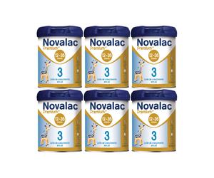 Novalac Premium+ 3 800g Pack 6 unidades