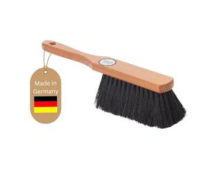 Novaliv 1 cepillo de mano de cerdas de crin, cepillo recogedor de mano, cepillo manual