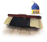 Novaliv Escoba de Habitación de Pelo de Crin de Caballo, Mezcla de Cerdas Suaves, Cepillo para Laminado y Parqué, Mezcla de Cerdas Naturales