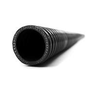 NovaNox® Superflex - Manguera de silicona para alambre (diámetro de 13 mm hasta 54 mm, diámetro interior: 19 mm), color negro