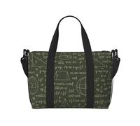 Novastar Bolsa de mano para laptop para mujer, trabajo, con estampado matemático, cómica, para fin de semana, para mujeres, viajes, gimnasio, para mujeres y hombres, bolsa de viaje cruzada para