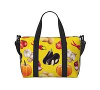 Novastar - Bolsa de mano para portátil para mujer, trabajo - Bolsas de papa vegetal durante la noche para mujeres, viajes, bolsa de gimnasio para mujeres y hombres, bolsas de viaje cruzadas para