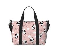 Novastar - Bolsa de mano para portátil para mujer, trabajo - Panda Flying in the Sky (2) Bolsas de fin de semana para mujeres de viaje, bolsa de gimnasio para mujeres y hombres, bolsas de viaje