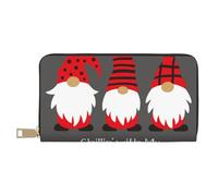 Novastar Chillin with My Gonme - Carteras delgadas de cuero para mujeres y hombres, con cremallera