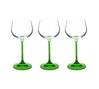NOVASTYL 1971890 - Juego de 3 copas de vino del rin (cristalino, 16,5 cl)