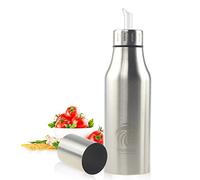 NOVATA aceite / vinagre /Salsa de soja vertiendo botella de fugas de acero inoxidable Herramientas de cocina y botella de aceite a prueba de fugas de aceite de oliva (750ML)