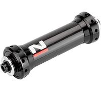 Novatec Buje Delantero Ultraligero para Bicicleta de Carretera, de Carbono, Color Negro