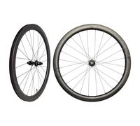Novatec Juego de Ruedas de Carbono, 45 mm y 1290 g, sin cámara, R4 Disc CL-Pro, Sram XDR