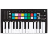 Novation Launchkey Mini [MK3] - Controlador de teclado MIDI de 25 teclas portátil con USB e integración de DAW. Modo de acordes fijos y arpegiador - para producción musical
