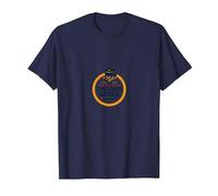 Novato de Primer Grado: Adorable Emblema Escolar para niños Camiseta, Hombre, Azul Marino, M