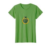 Novato de Primer Grado: Adorable Emblema Escolar para niños Camiseta, Mujer, Hierba, M