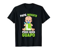 Novato Futuro padre Papá primerizo Fiesta Anuncio Bebé Camiseta