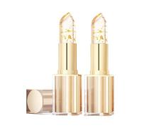 Novealcrbe Mood Lipstick Color, Color Changing Gold Foil For Women, Novealcrbe Mood Lipstick Color Changing Long Lasting 24 Hours, Moisturizing Glossy Shine Lip Gloss (2pcs)