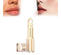 Novealcrbe Mood Lipstick Color, Transparente Transferproof Gold Crystal Color Changing Lip Stick, Transferproof Color Changing Lipstick, Long Lasting 24 Hours (1pcs)