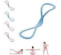 Novealcrbe Resistance Bands, Shiftalter Resistance Bands, 8 Shaped Chest Exercise Band for Women & Men with Handles, Fitness Rope for Home Workouts (blue-25lbs)