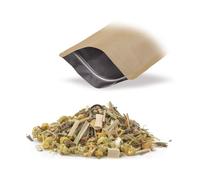 Novecento Tè® | Infusión Relajante de Lavanda e Hinojo | Hojas de té de hierbas de lavanda, hinojo y caléndula | Té de hierbas relajante sin cafeína | Infusión de Hierbas para la Noche - 50 Gr