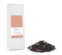 Novecento Tè® | Té Negro en Hojas de Mazapán - 90 Gr | Mazapán de té negro, almendras, pimienta rosa | Mezcla de té negro suelto en bolsa