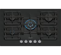 Siemens EP7A6QI40 iQ500, Placa de gas, 75 cm, Vidrio templado, Negro