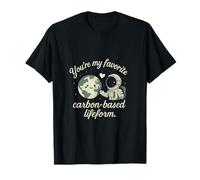 Novedad de Astronomía Espacial Kawaii a Base de Carbono Camiseta