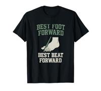 Novedad de Best Foot Forward Best Beat Forward Music Camiseta