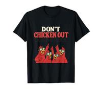 Novedad Divertida de Bird Watcher Don't Chicken out Join The Flock Camiseta