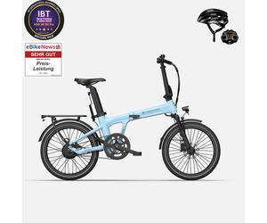 Novedad para 2026: ADO Air 20 Pro y Ultra Upgrade Version - Bicicleta eléctrica plegable con características modernas (bono gratuito de 49,99 €) - Air 20 Pro (2 velocidades) - Azul