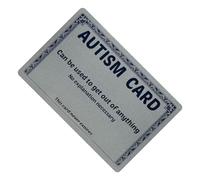 Novedad Tarjeta de disculpa - Divertida tarjeta de cartera. Accesorio de broma humorístico | Accesorio de broma compacto, regalo humorístico para adultos, entretenimiento alegre para familiares y