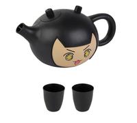 Novedad tetera china para verter líquido dual | Tetera de asesinos por diversión, diseño único | Regalo de tetera innovadora para amantes del té, niños y coleccionistas